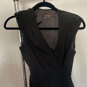 Black tie dress